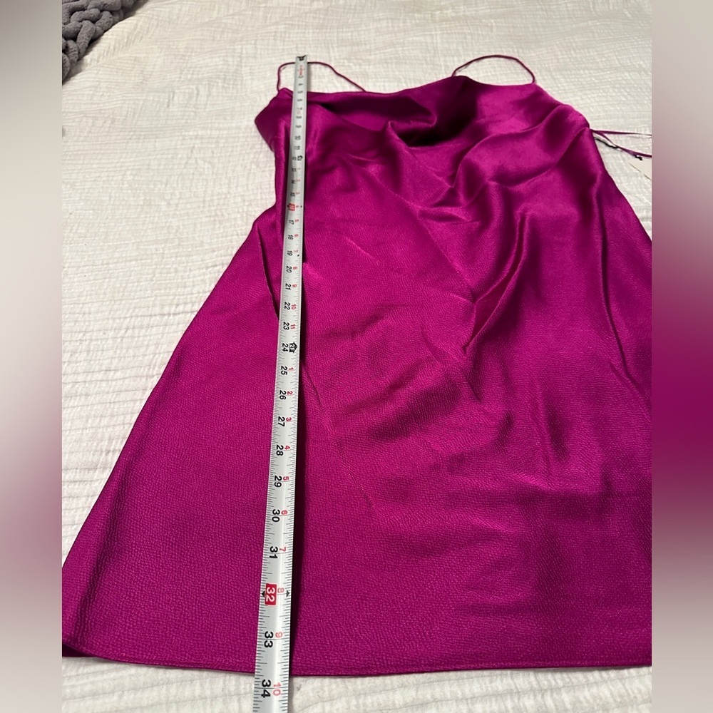 Jay Godfrey Orchid Colored Baldwin Satin Slip Dress - NWT - Size 10 - Picture 13 of 13